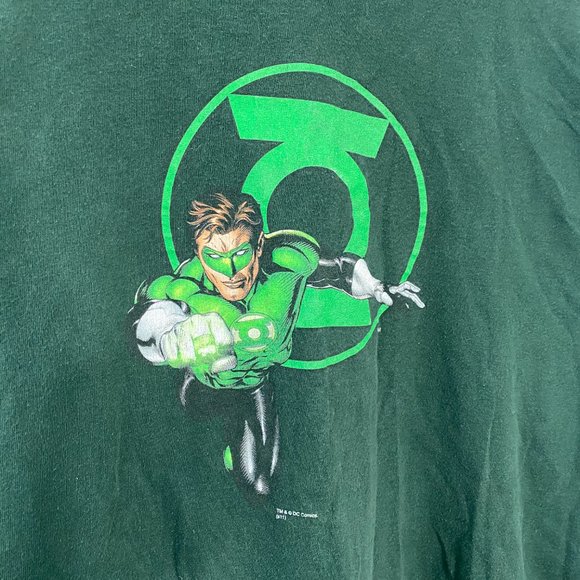 Vintage Graphitti Green Lantern DC Comics graphic tee - Picture 3 of 5